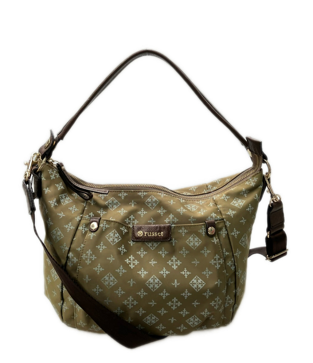 美品 russet ショルダーバッグ 2WAY 肩掛け 斜め掛け レディース ラシット