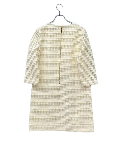 訳あり Kate Spade 花柄ワンピース 七分袖 レディース SIZE 4A (XS) ケイトスペード