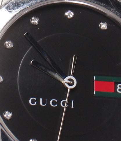 GUCCI 腕時計 クオーツ ブラック 5500XL メンズ グッチ