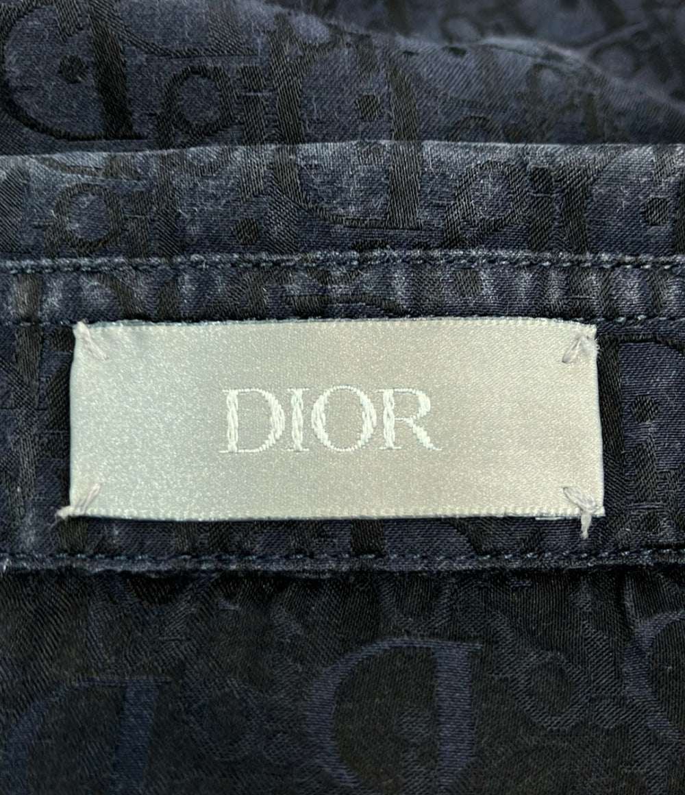Christian Dior 半袖シャツ 総柄 メンズ SIZE 41 (L) クリスチャンディオール