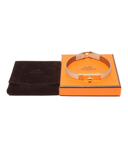 エルメス レザー ブレスレット T刻印 ゴールド金具 マイクロケリーブレスレット レディース HERMES