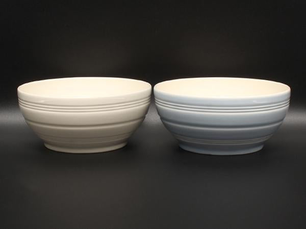 美品 WEDGWOOD カジュアルボール 皿 15cm ジャスパー コンラン クリーム ブルー ウェッジウッド