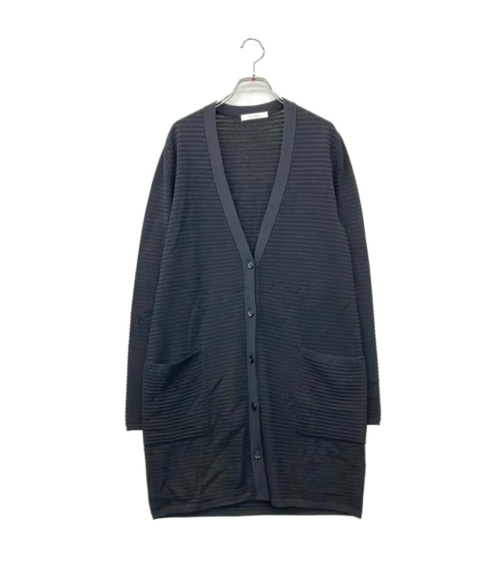 美品 MAX MARA 長袖カーディガン レディース SIZE M マックスマーラ