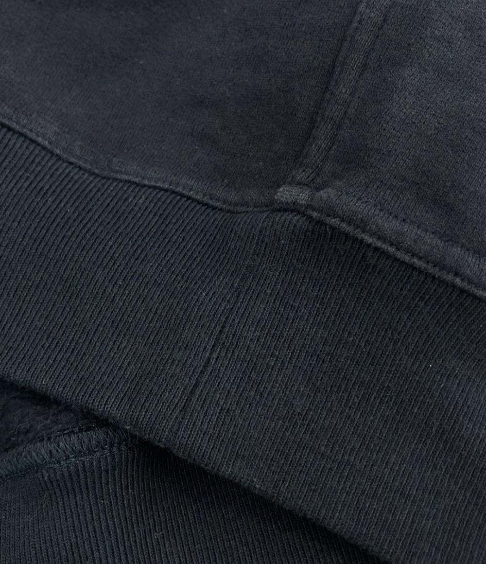 HERMES トレーナー レザーパッチ メンズ SIZE M エルメス