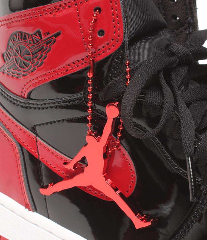 美品 Air Jordan NIKE ハイカットスニーカー パテントブレッド エアジョーダン1 レトロ ハイ OG 555088-063 メンズ SIZE 27.0 (L) エアジョーダン