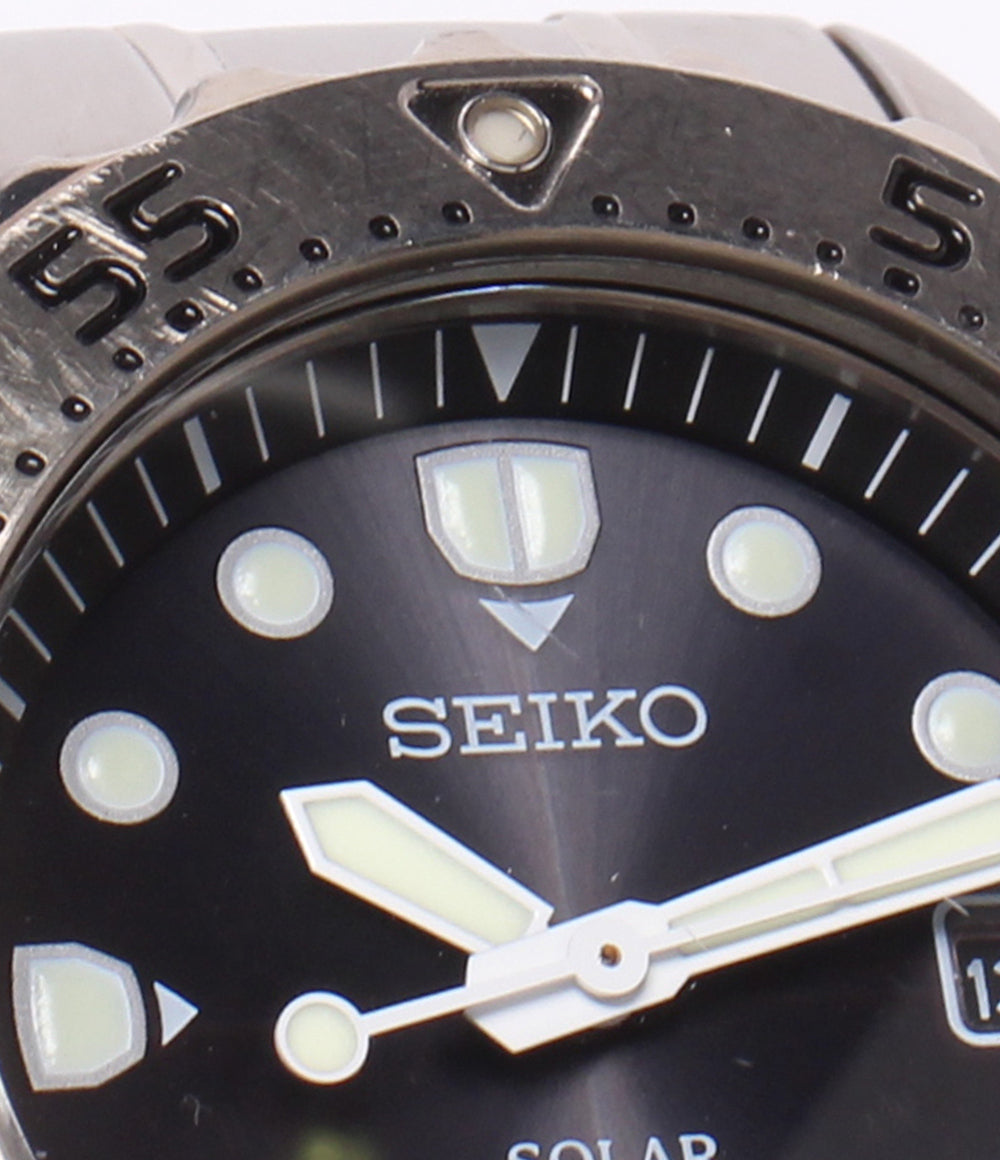 SEIKO 腕時計 PROSPEX プロスペックス ソーラー ブラック SBDN013 メンズ セイコー