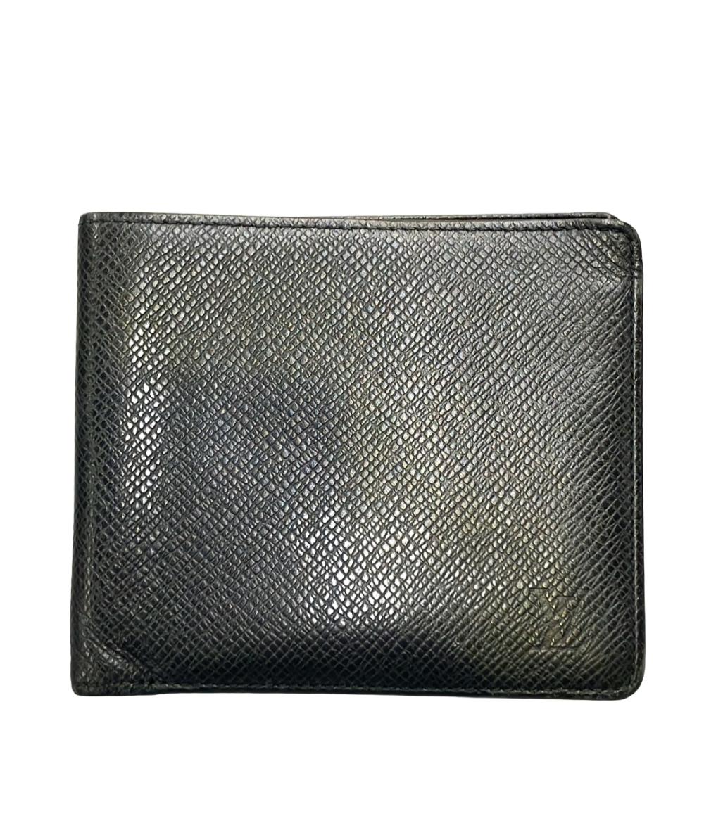LOUIS VUITTON 二つ折り財布 ポルトビエ カルトクレディ タイガ M30464 メンズ ルイ・ヴィトン