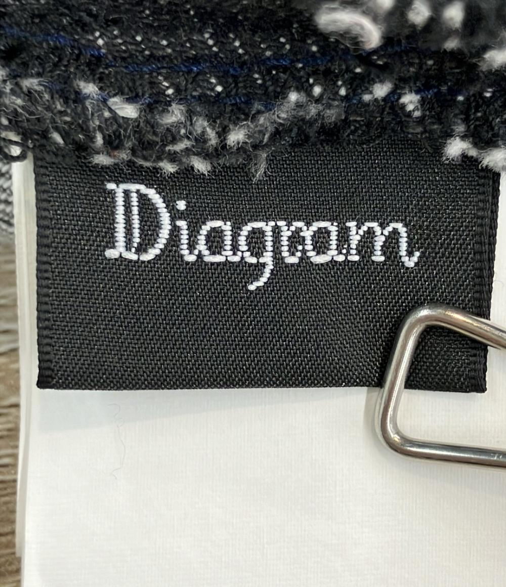 Diagram GRACE CONTINENTAL デニムジャケット ニットコンビ レディース SIZE 36 (S) ダイアグラムグレースコンチネンタル