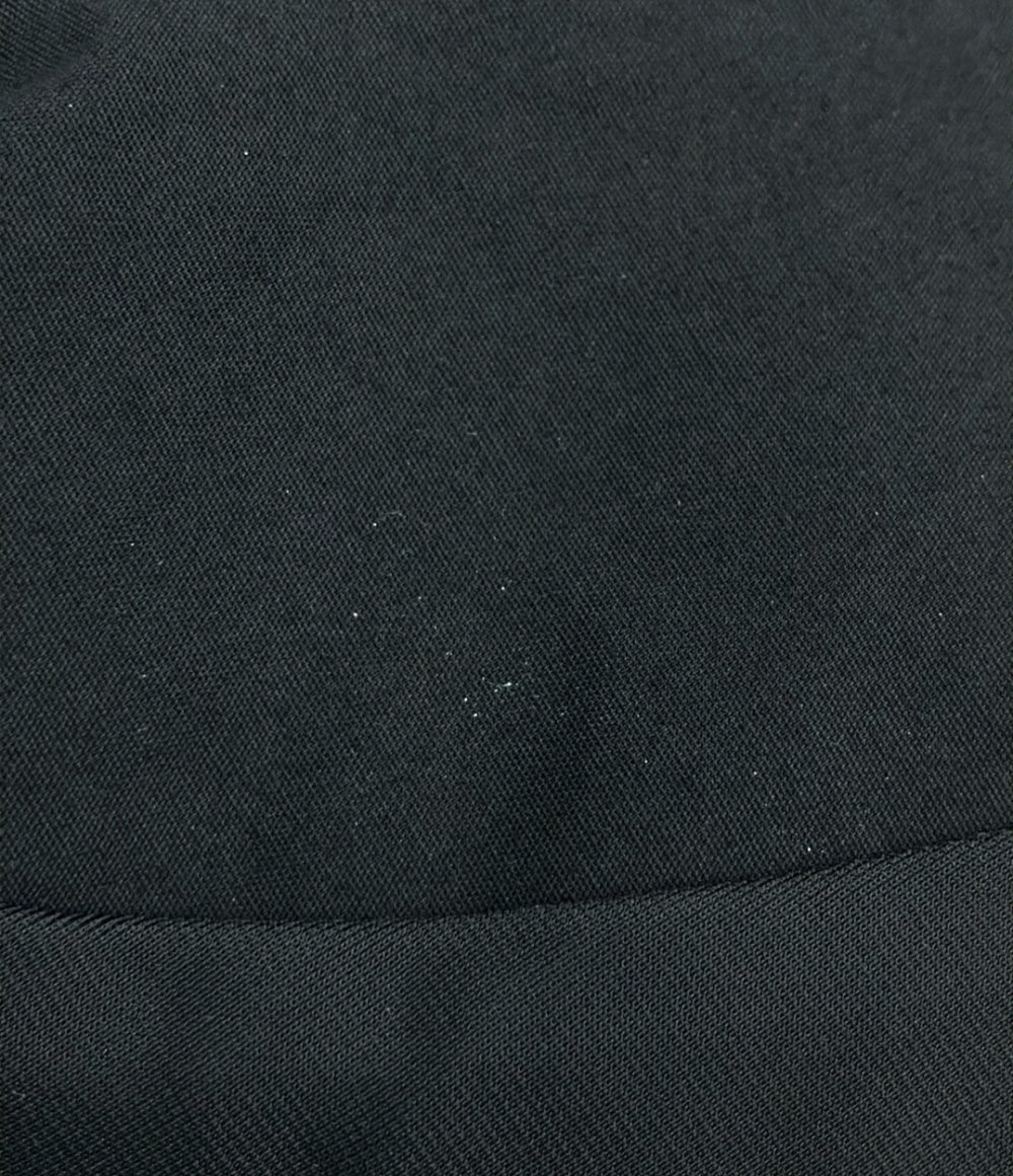 BORDERS at BALCONY 半袖 ジャガード ペプラム ブラウス レディース SIZE 36 ボーダーズ アット バルコニー
