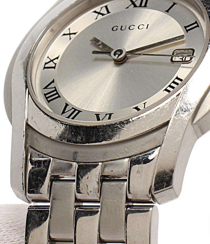 GUCCI 腕時計 クオーツ シルバー 5500M メンズ グッチ