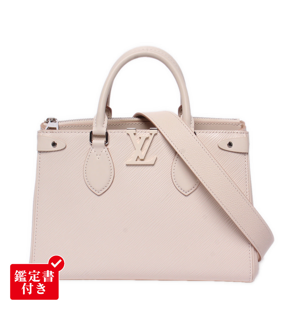 美品 LOUIS VUITTON 2WAY ハンドバッグ ショルダーバッグ 肩掛け 斜め掛け グルネル トート PM エピ M57681 レディース ルイ・ヴィトン