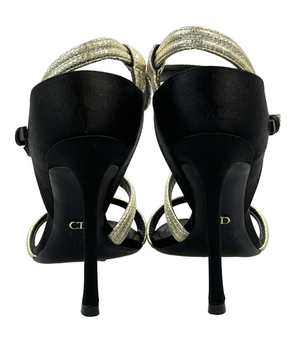 Christian Dior パンプス サテン レディース SIZE 35 1/2 D (22.5cm) クリスチャンディオール