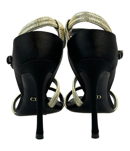 Christian Dior パンプス サテン レディース SIZE 35 1/2 D (22.5cm) クリスチャンディオール