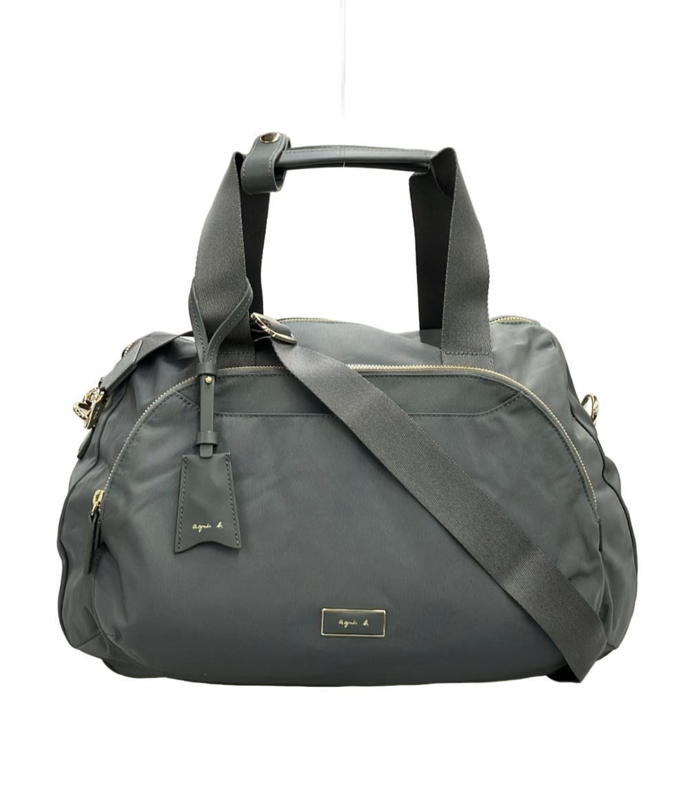 agnes b. ボストンバッグ ショルダーバッグ 2WAY 斜め掛け レディース アニエスベー