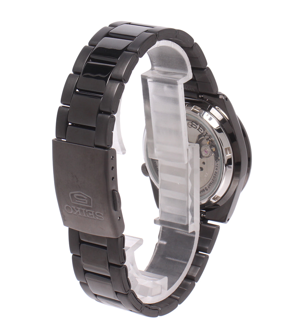 SEIKO 腕時計 SEIKO 5 セイコーファイブ 自動巻き ブラック SNKE03K1 メンズ セイコー