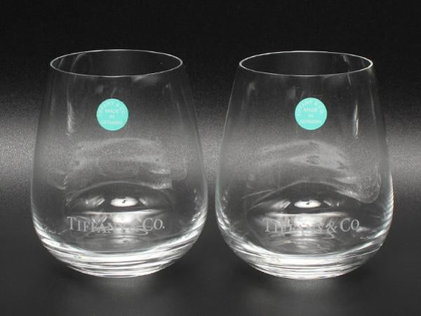 TIFFANY&Co. グラス タンブラー 2点セット ペア TCO ティファニー