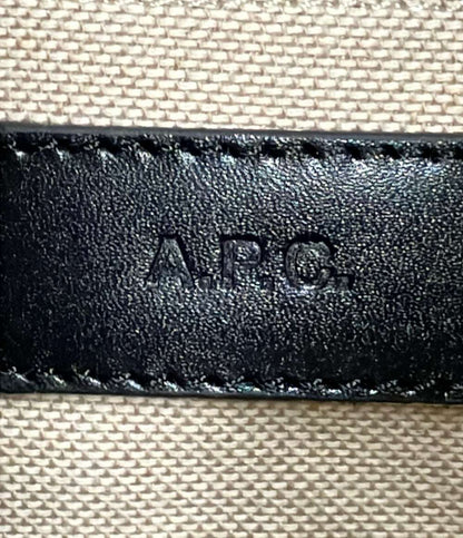 美品 A.P.C. ショルダーバッグ 巾着型 肩掛け スエード レディース アーペーセー