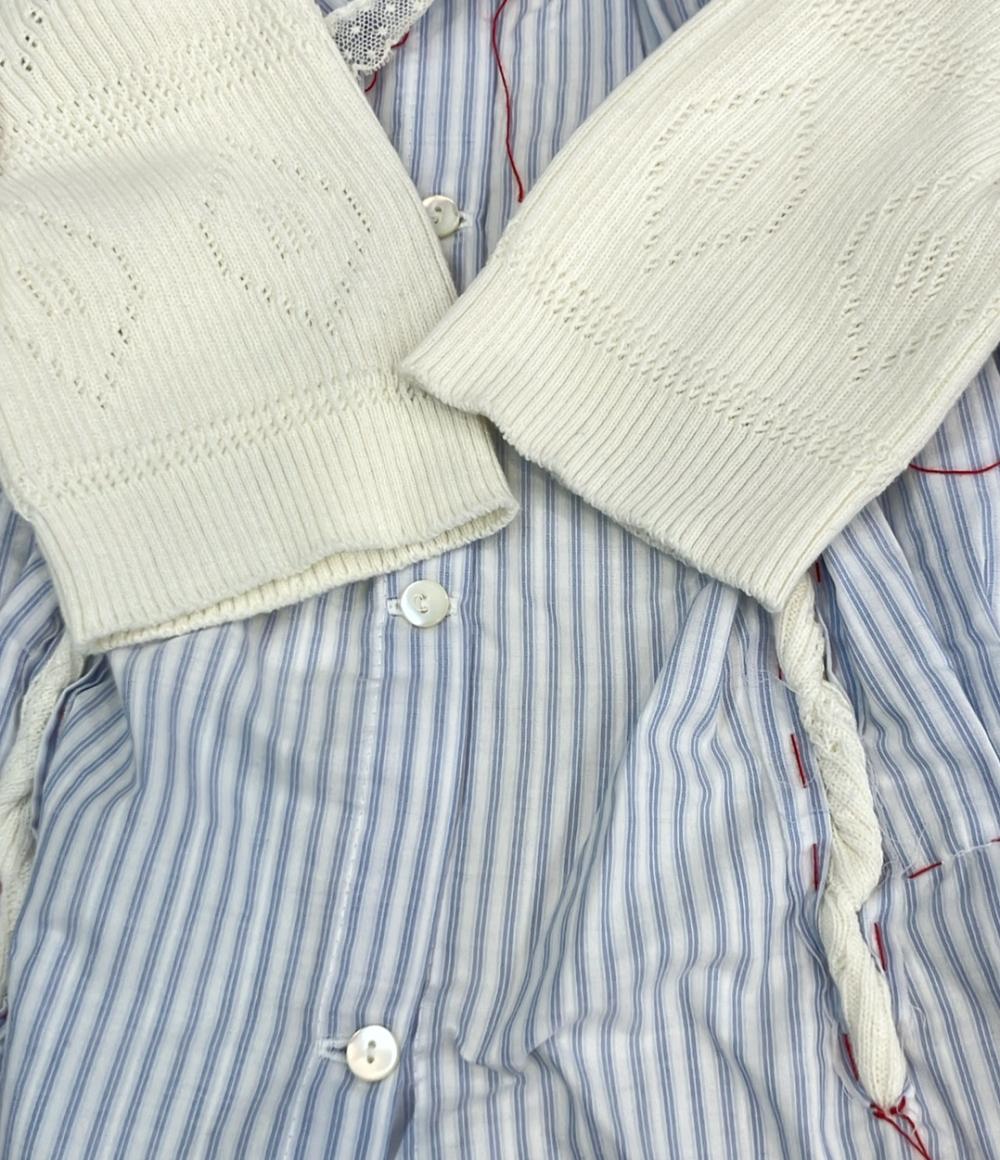 Maison Margiela ラッフル ニット ブラウス S51HA1087 S17666 レディース SIZE S メゾン マルジェラ