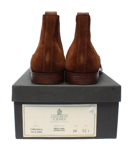 CROCKETT&JONES サイドゴアブーツ BEAMS F別注 スエード 5612 メンズ SIZE 8 1/2 クロケットアンドジョーンズ