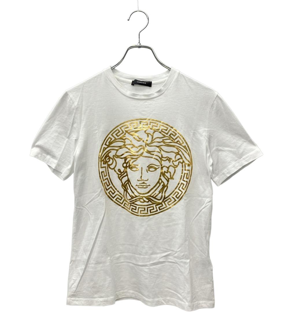 VERSACE 半袖Tシャツ メデューサプリント レディース SIZE 36 (S) ヴェルサーチ