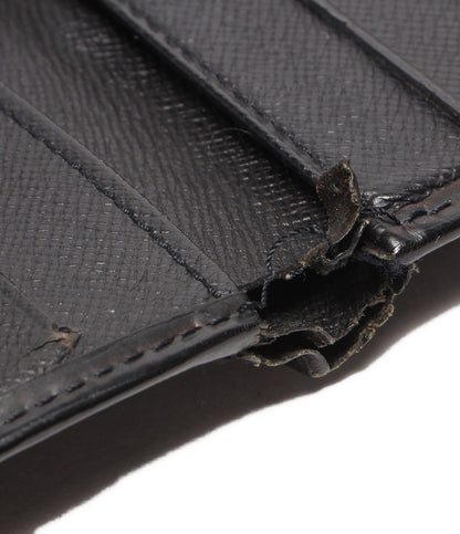訳あり LOUIS VUITTON 二つ折り財布 ポルト ビエ 6 カルト クレディ エピ M63312 メンズ ルイ・ヴィトン