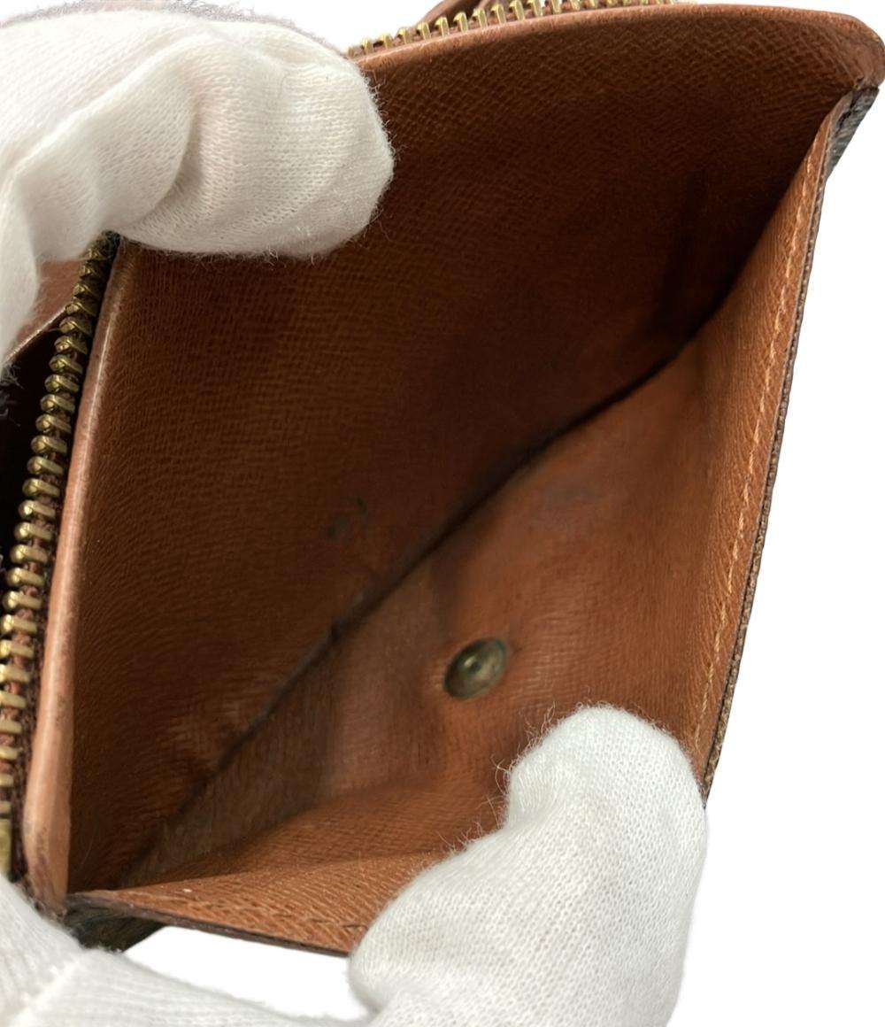 訳あり LOUIS VUITTON 二つ折り財布 ポルトモネ ビエ トレゾール モノグラム M61730 レディース メンズ ルイ・ヴィトン