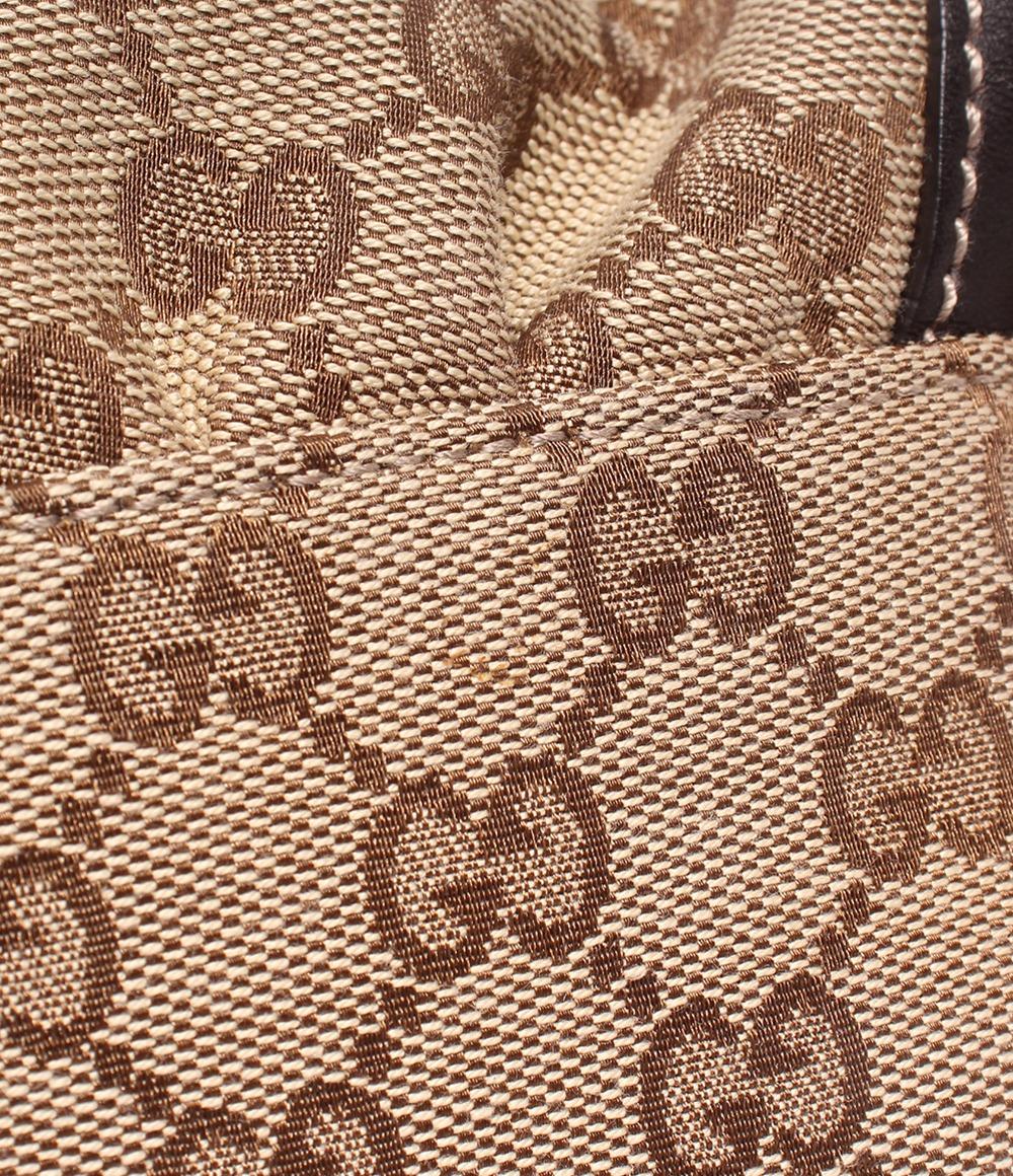 美品 GUCCI ハンドバッグ GGキャンバス アビー 190525 493075 レディース グッチ