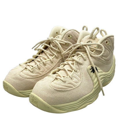 NIKE STUSSY ミドルカットスニーカー エアペニー 2 フォシル DQ5674-200 メンズ SIZE 29.0 ナイキ ステューシー