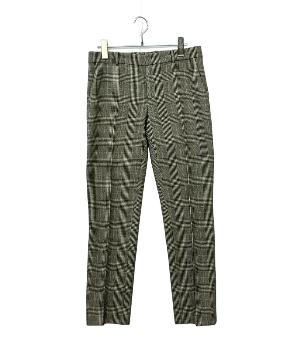 美品 RALPH LAUREN PURPLE LABEL セットアップ パンツスーツ タータンチェック レディース ラルフローレンパープルレーベル