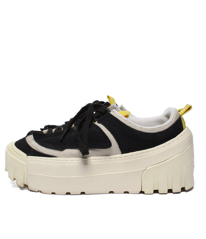 ONITSUKA TIGER ローカットシューズ 厚底 1183A421 レディース SIZE 23.5 オニツカタイガー