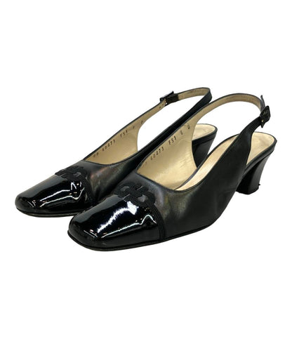 Salvatore Ferragamo バックストラップパンプス MARIANNA DB 60473 レディース SIZE 6 (M) サルヴァトーレフェラガモ
