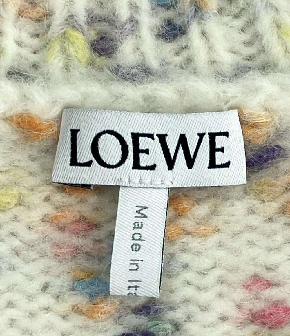 LOEWE 半袖ニット ショートスリーブ セーター ウール アルパカ ブレンド S359Y55K26 レディース SIZE M ロエベ