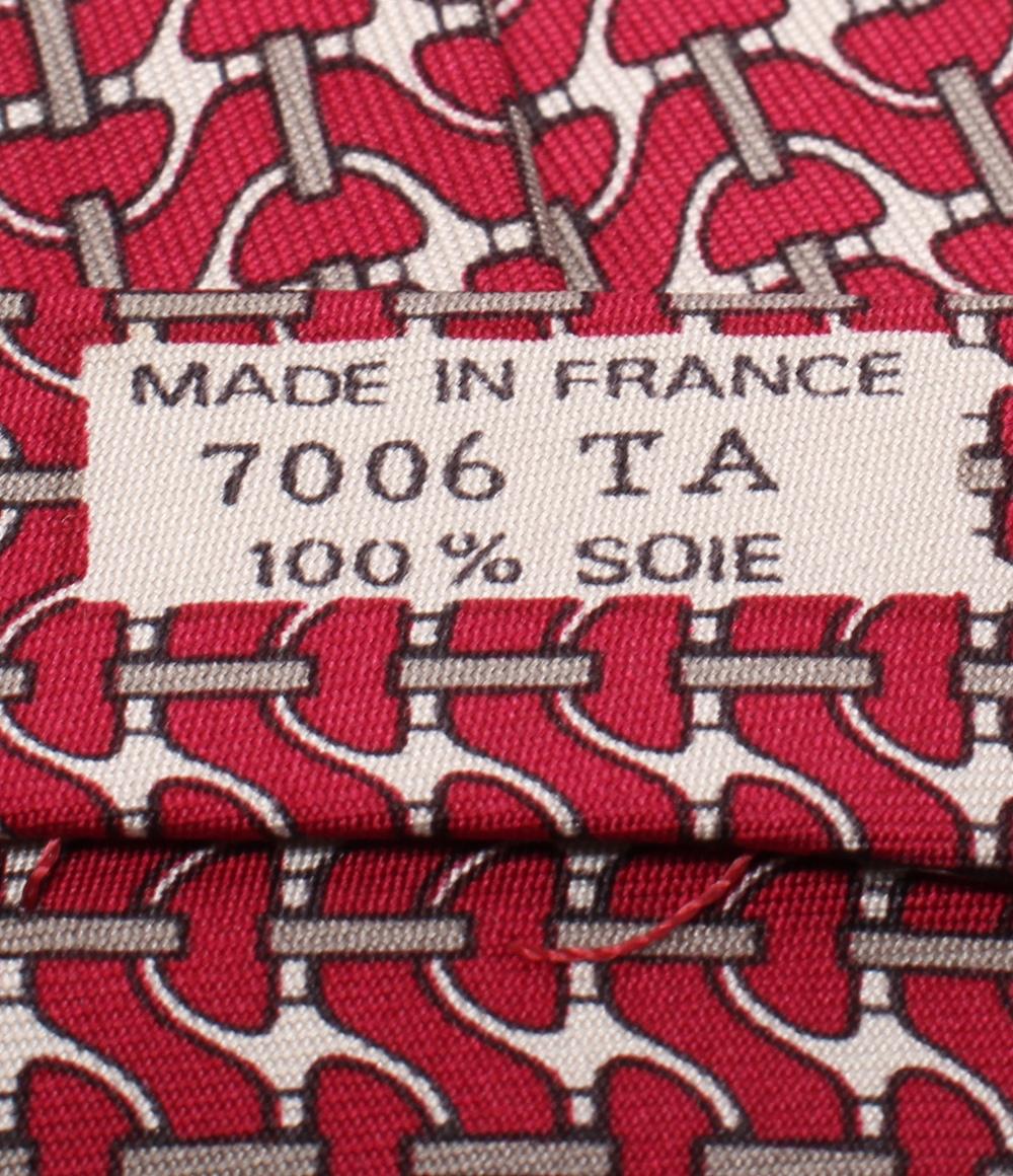 エルメス ネクタイ シルク100％ メンズ HERMES