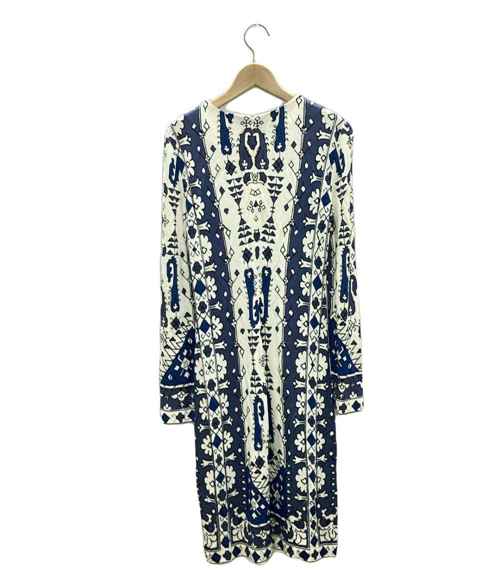 トリーバーチ 長袖ロングワンピース レディース SIZE S Tory Burch