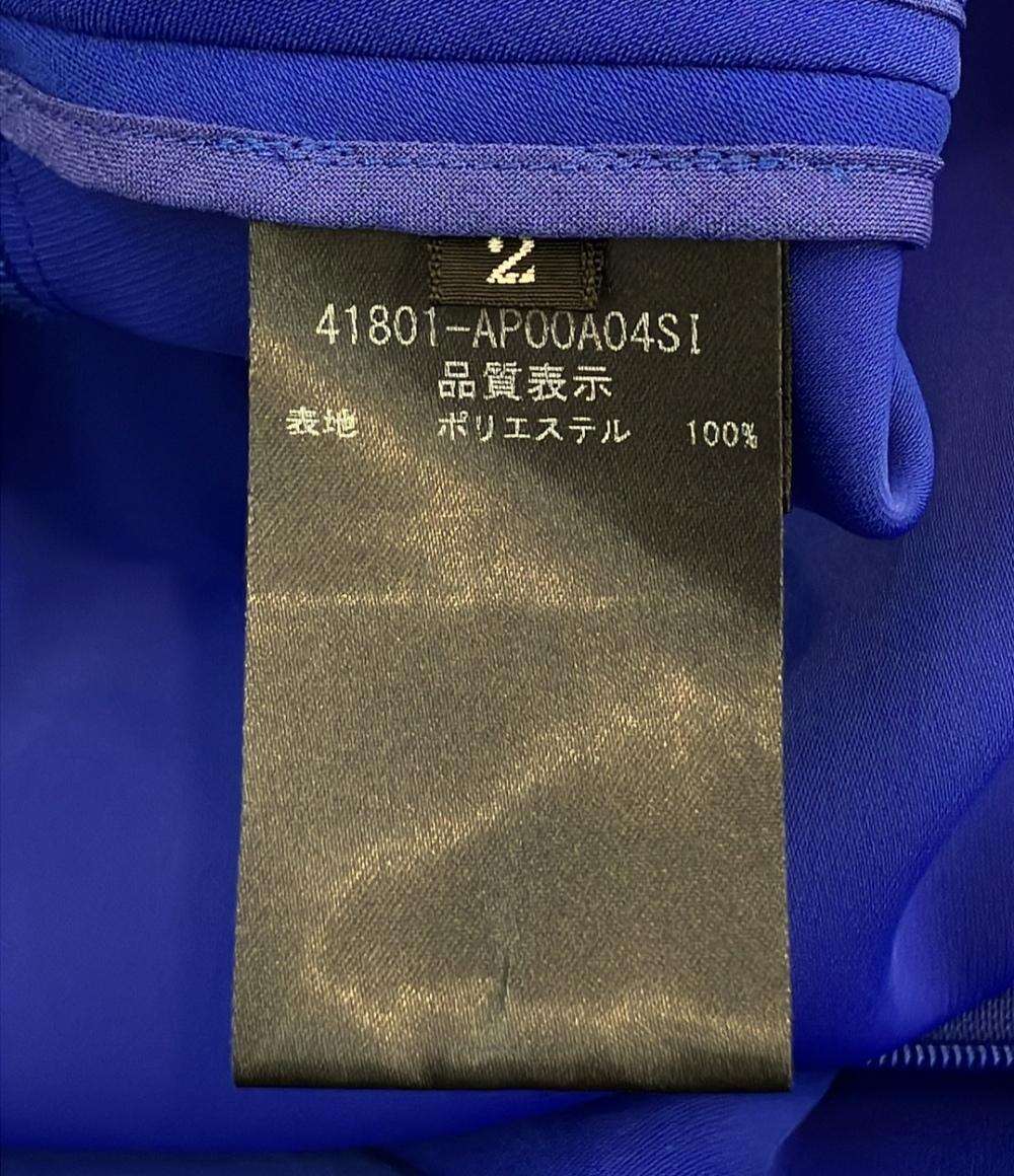 ADEAM 長袖 ラッフルドレスワンピース レディース SIZE 2 (M) アディアム