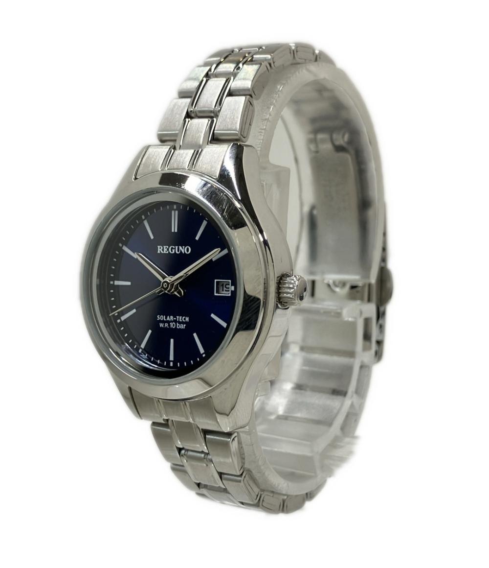 CITIZEN 腕時計 REGUNO レグノ ソーラー ブルー J710-S126720 レディース シチズン
