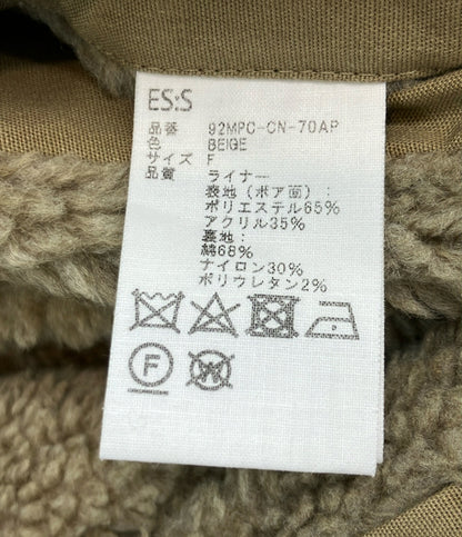 ES:S マウンテンコート ライナー付き 92MPC-CN-70AP レディース SIZE F (M) エス
