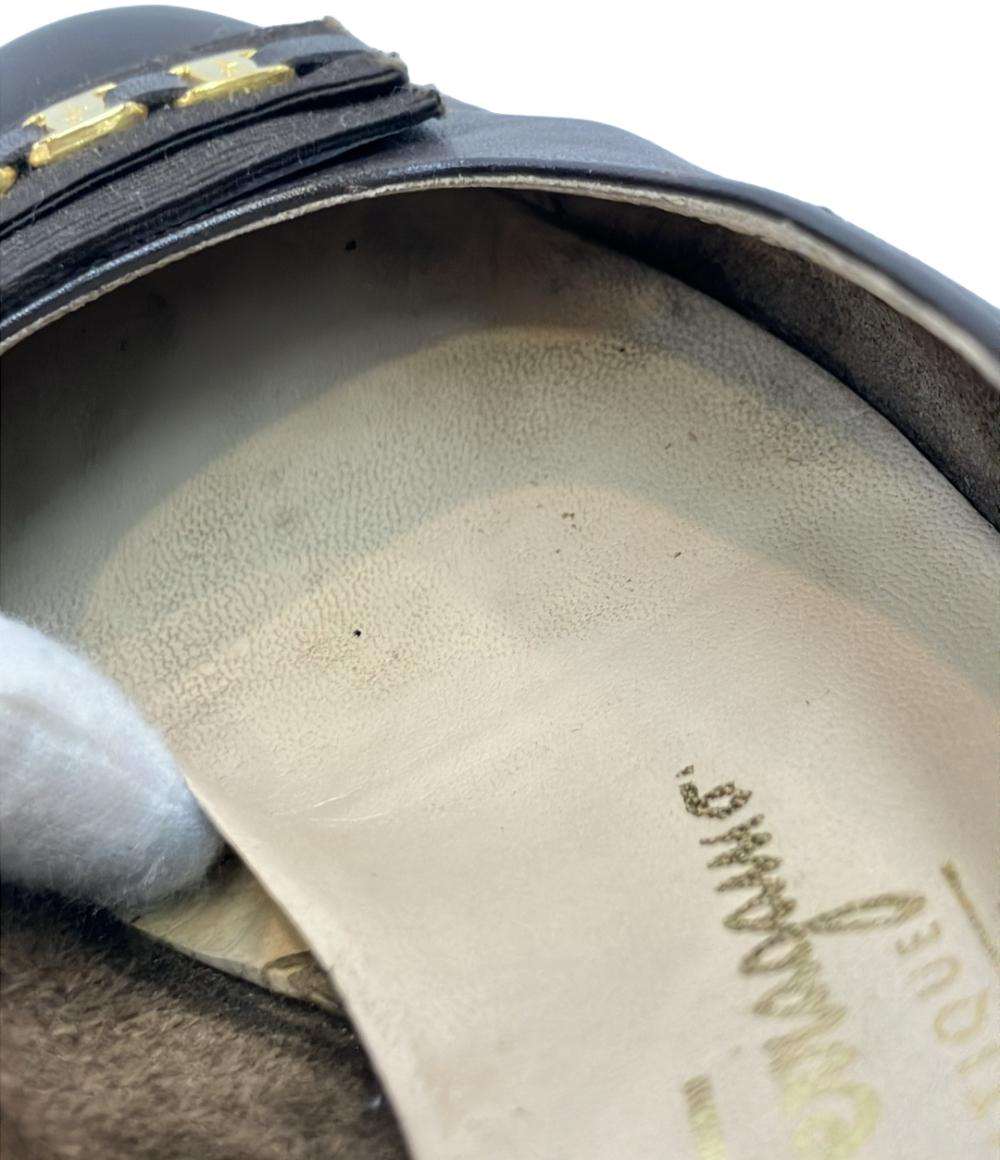 Salvatore Ferragamo ラウンドトゥパンプス 43055 レディース SIZE 7 (24cm) サルヴァトーレフェラガモ