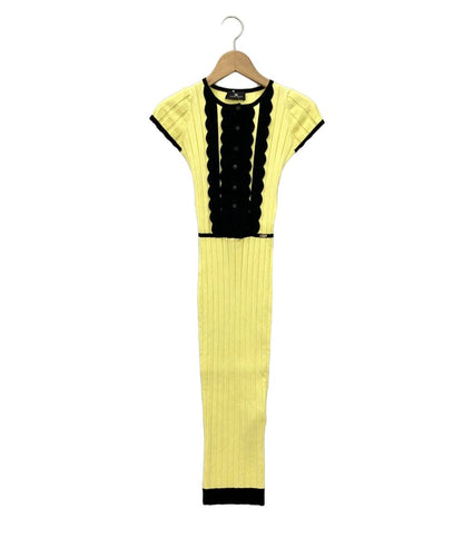 エリザベッタフランキ 半袖ニットワンピース レディース SIZE 40 (M) ELISABETTA FRANCHI