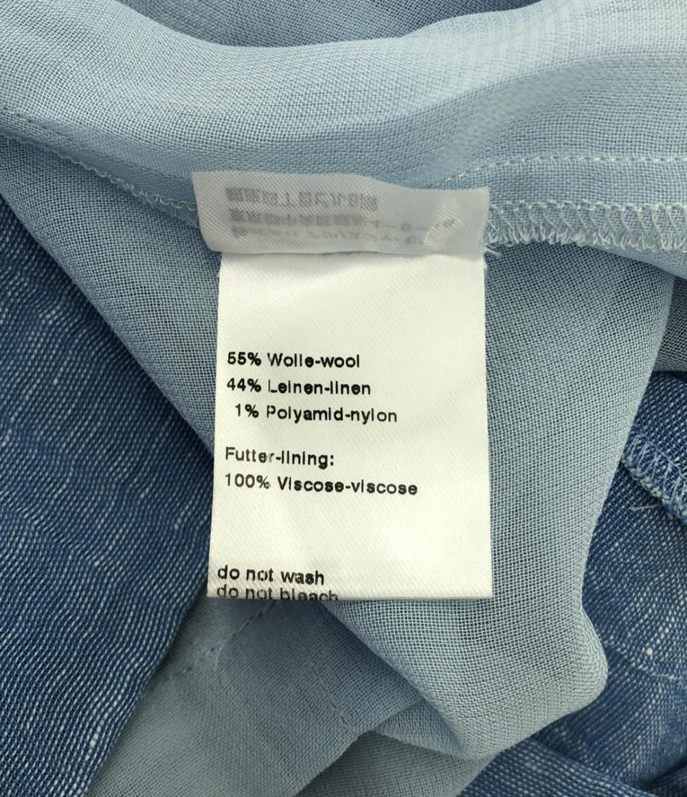AKRIS ノースリーブウールリネンワンピース レディース SIZE 36 (XS) アクリス