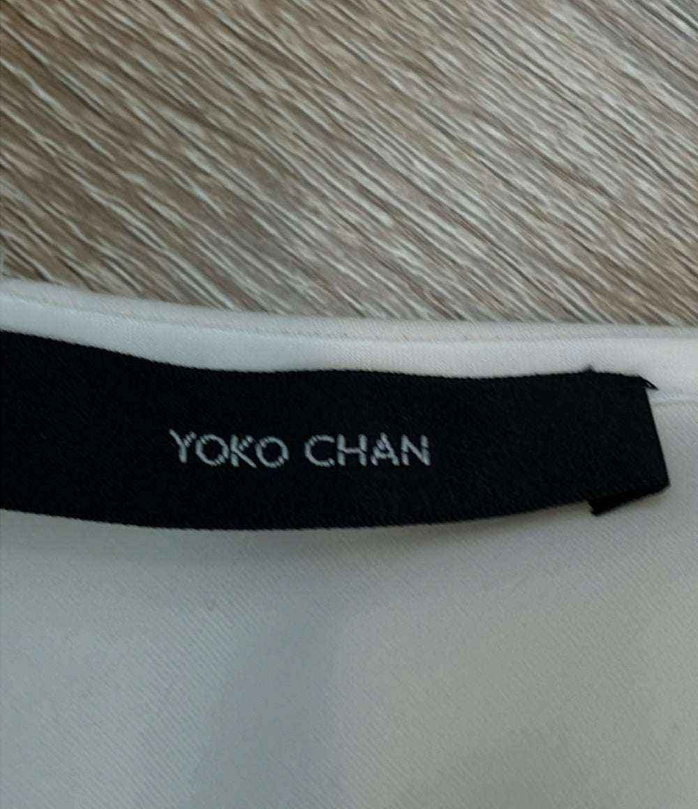 YOKO CHAN 長袖ワンピース 23AW バンドカラー ロング丈 Band Collar Dress YCD-323-899 レディース SIZE 36 (XS) ヨーコチャン