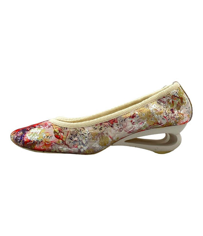 LOUIS VUITTON パンプス 花柄 レディース SIZE 34 22(cm) ルイ・ヴィトン