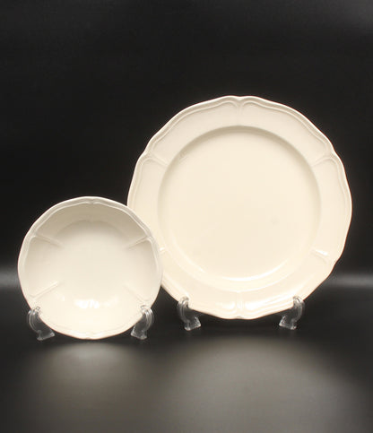 美品 WEDGWOOD プレート 皿 26cm サラダボウル 16cm 8点セット クイーンズ プレーン ウェッジウッド