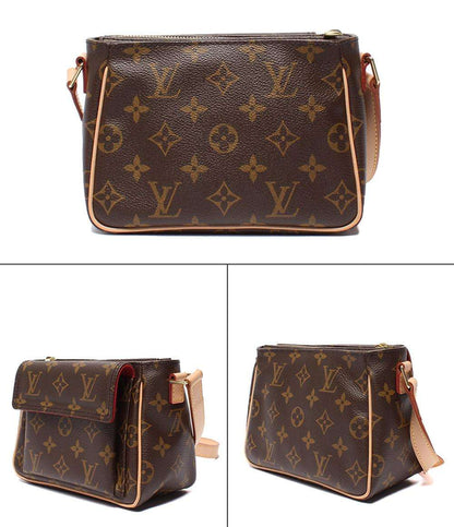 美品 LOUIS VUITTON ショルダーバッグ 肩掛け 斜め掛け ヴィバシテPM モノグラム M51165 レディース ルイ・ヴィトン