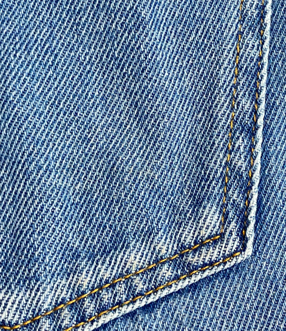 MM6 Maison Margiela ドローストリング ワイドデニムパンツ ヴィンテージ加工 S52LA0162 レディース SIZE 40 エムエムシックス メゾンマルジェラ