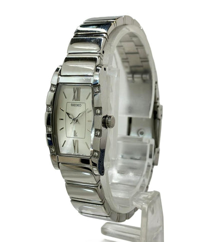 SEIKO 腕時計 lk ルキア クオーツ シルバー 1F20-0BK0 レディース セイコー