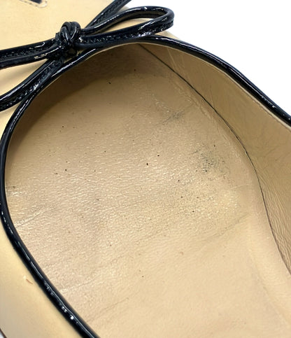 CHANEL フラットパンプス レディース SIZE 38 シャネル