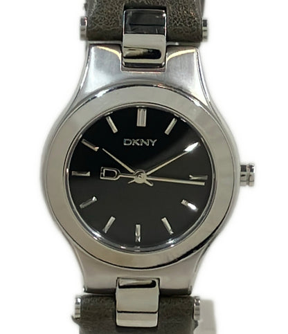 DKNY 腕時計 クオーツ ブラック NY-8635 レディース ディーケーエヌワイ