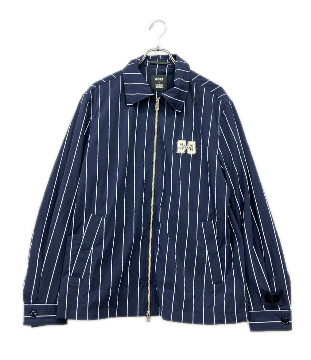 BOSS リラックスフィット ストライプジャケット 大谷翔平 メンズ SIZE 50 ボス