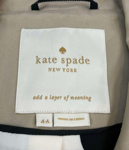 Kate Spade トレンチコート 内側水玉 NJMU3564A レディース SIZE 4A (M) ケイトスペード